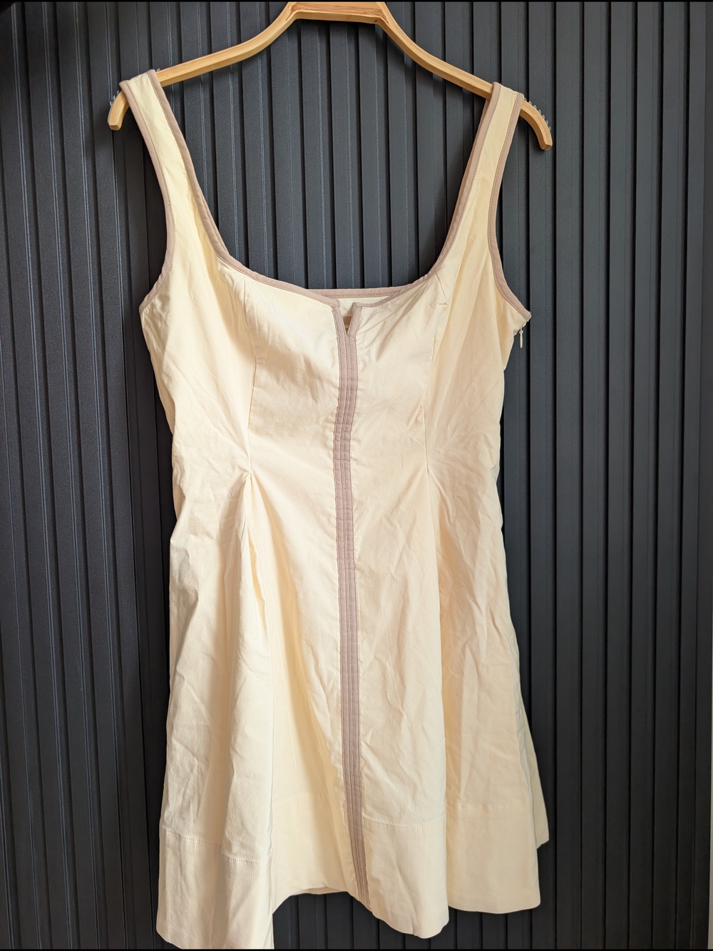 Anthropologie Maeve Arlette Mini Dress Yellow Size S NWT - Picture 3 of 14